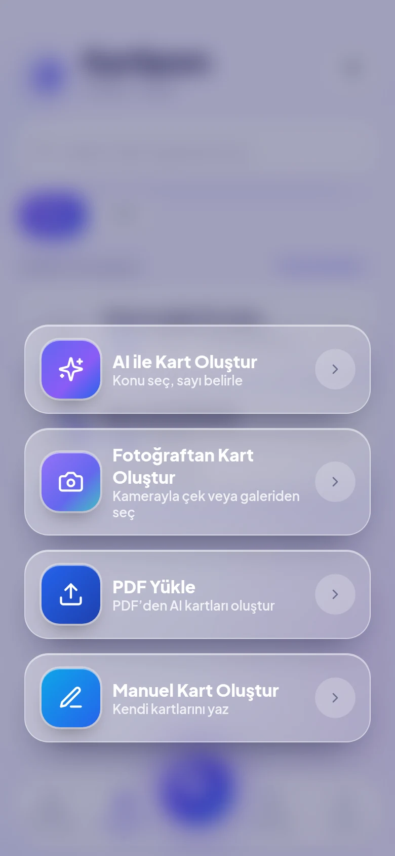 AI Kart Oluştur